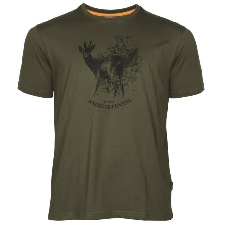 Pánské myslivecké tričko Pinewood Roe Deer