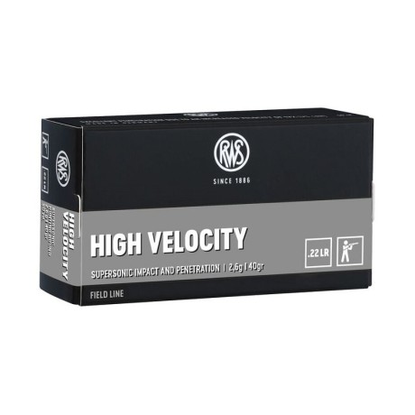 Náboj 22 LR RWS High Velocity