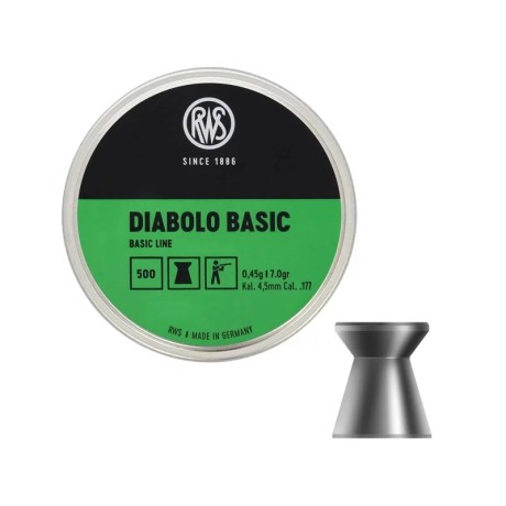 Diabolky RWS Basic 4,5 mm