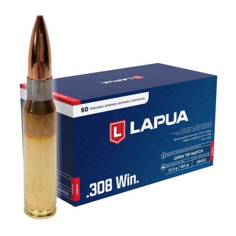 Náboj 308 Win. Lapua Scenar OTM 12,0 g | Myslivcův obchod