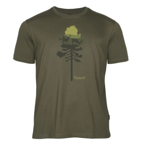 Tričko Pinewood Finnveden Recycled Outdoor | Myslivcův obchod