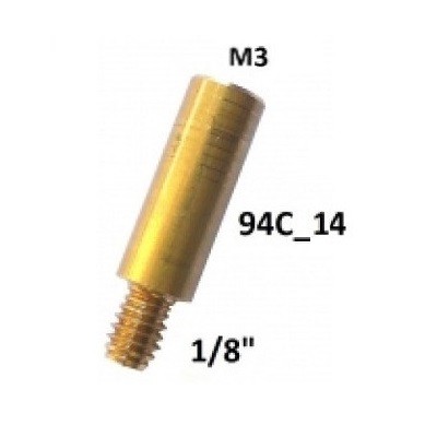 Závitová redukce Stilcrin - závit M3 - 1/8"