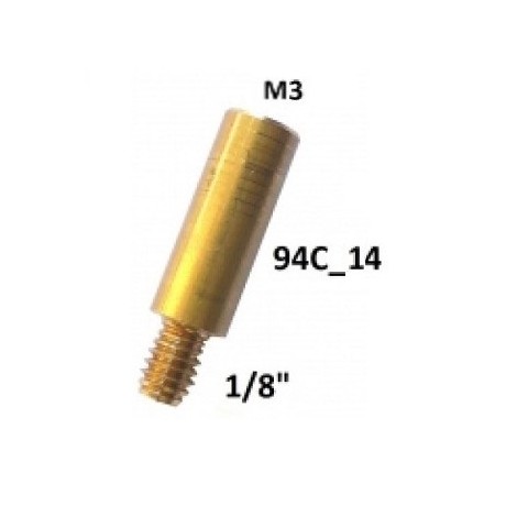 Závitová redukce Stilcrin - závit M3 - 1/8"
