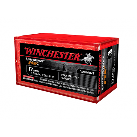 Náboj Winchester 17 HMR Varmint HV