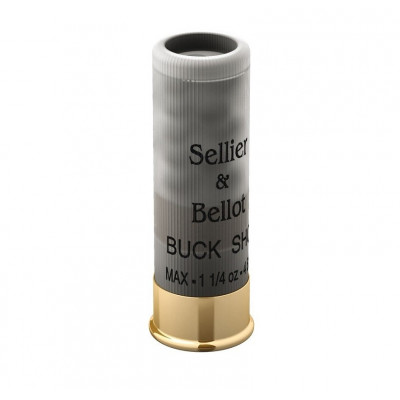 Náboj 12x70 Sellier-Bellot Buck Shot 36 g - 25ks