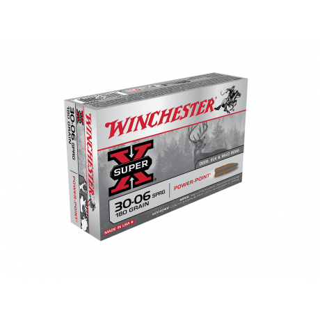 Náboj 30-06 Spring. Winchester Power Point 11,7 g