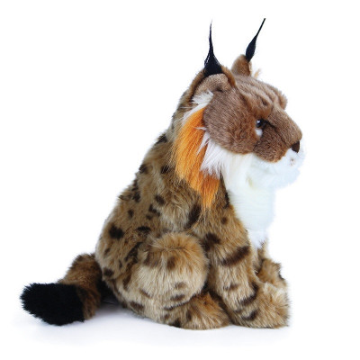 Plyšový rys sedící - 23 cm