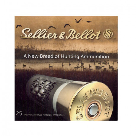 Náboj 12x70 Sellier-Bellot Buck Shot 36 g - 25ks